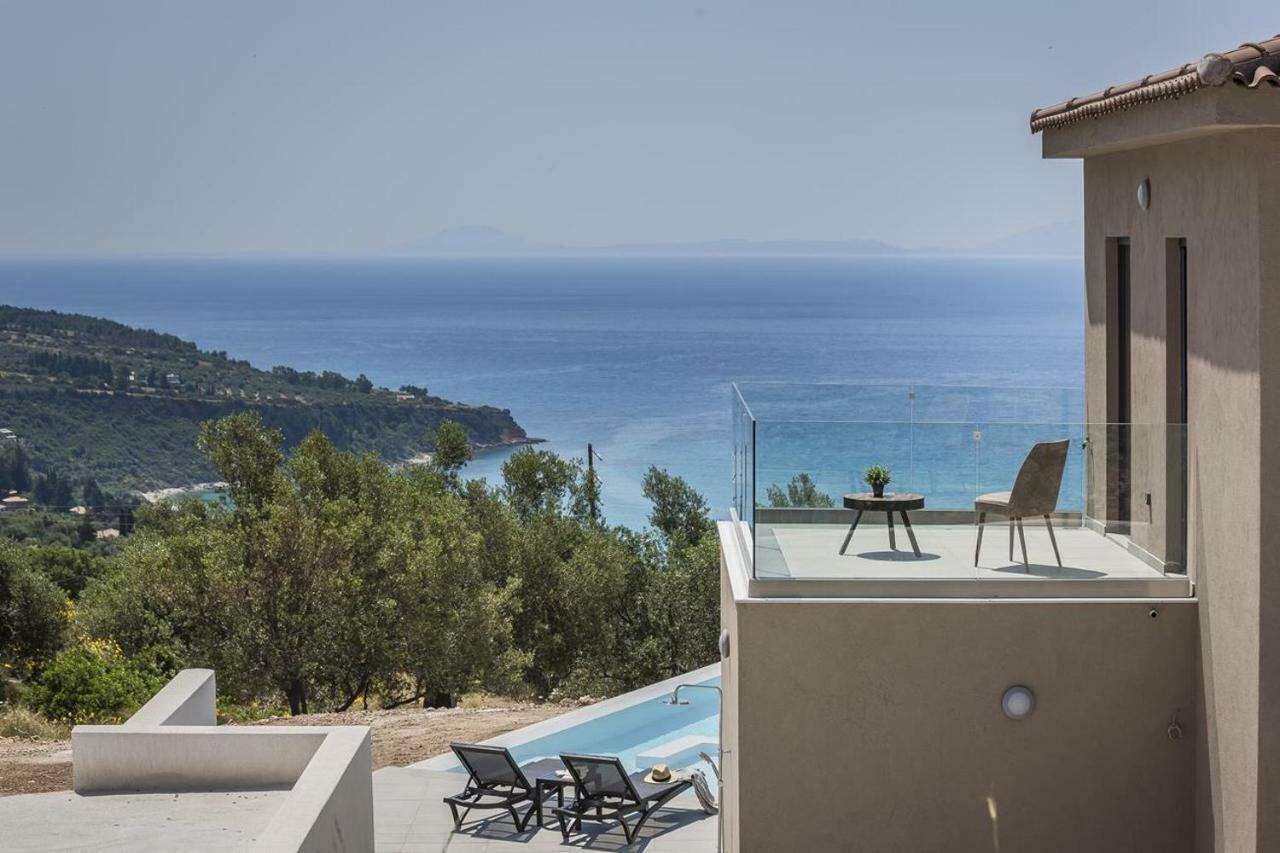 Sun N Sea Kefalonia Villa Livathos  エクステリア 写真