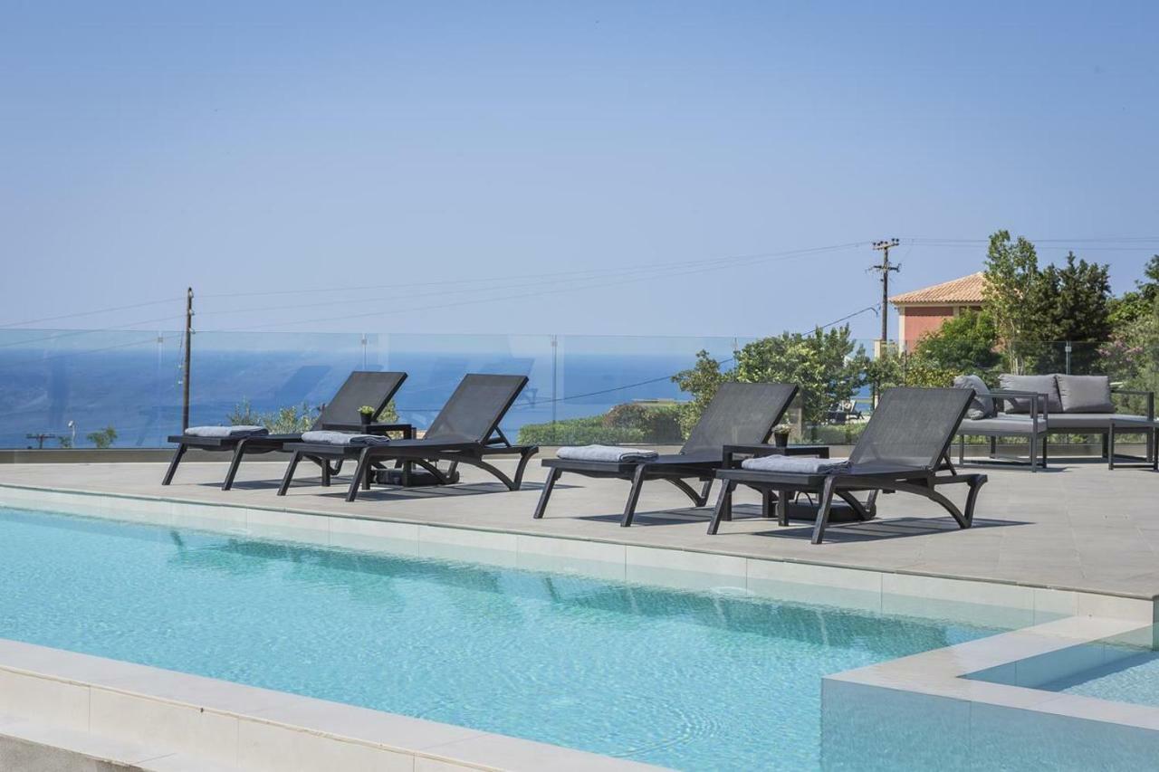 Sun N Sea Kefalonia Villa Livathos  エクステリア 写真