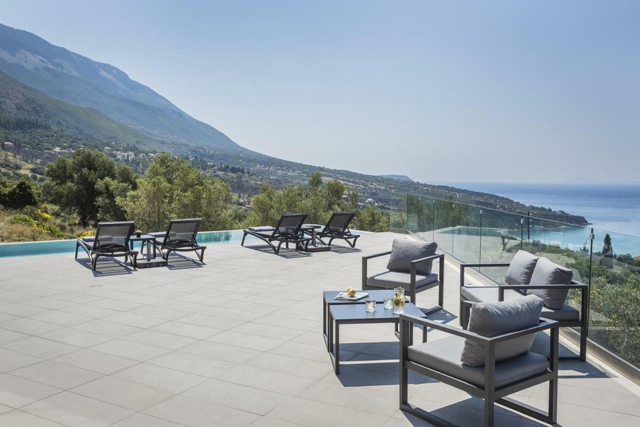 Sun N Sea Kefalonia Villa Livathos  エクステリア 写真