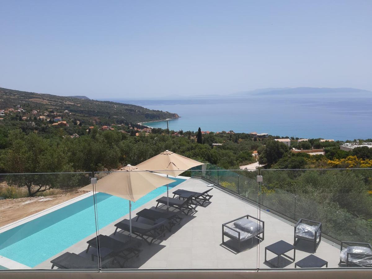Sun N Sea Kefalonia Villa Livathos  エクステリア 写真